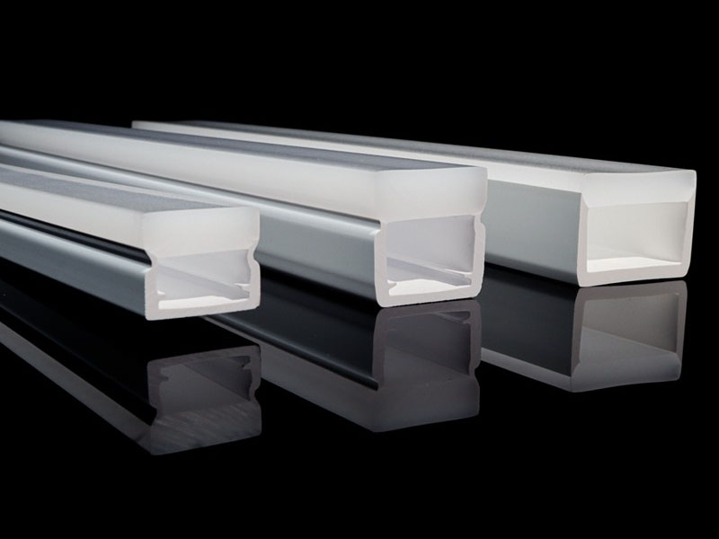 Pantallas de lámparas de luz LED extruidas