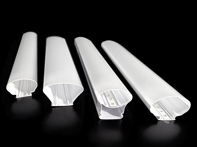 Cubiertas de carcasa de luz LED extruidas