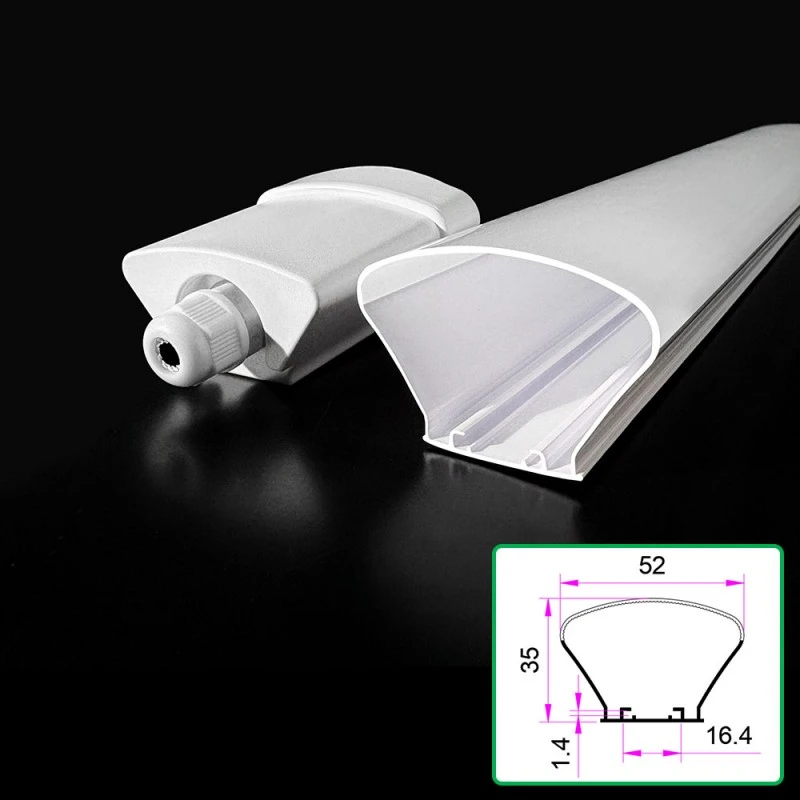 Kit de carcasa de luz de tira lineal